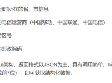 PHP调用手机归属地查询API的实现方法